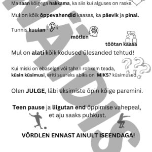 Ennastjuhtiva õpilase töölehed